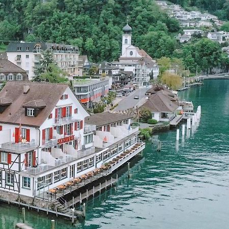 Seehotel Schwert Gersau Bagian luar foto