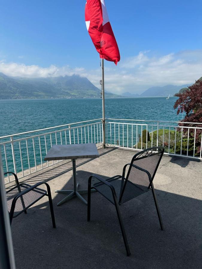 Seehotel Schwert Gersau Bagian luar foto