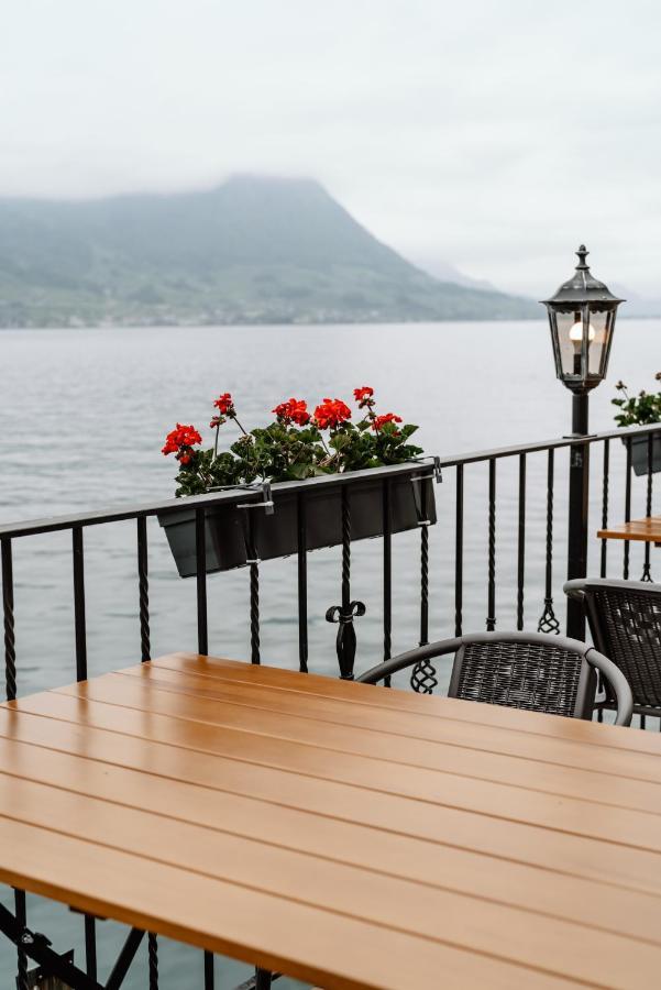 Seehotel Schwert Gersau Bagian luar foto