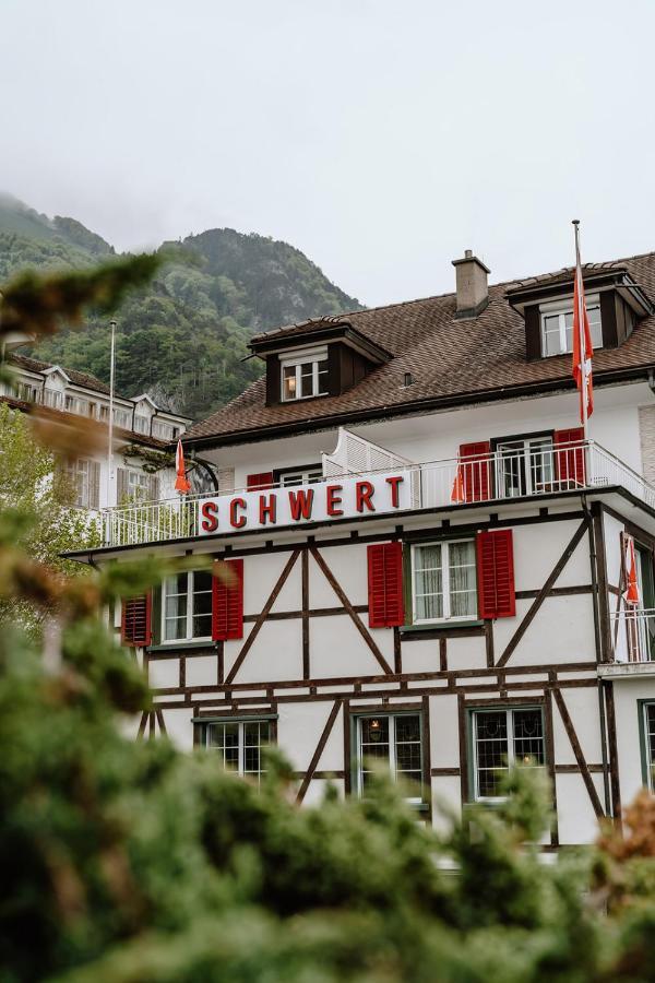 Seehotel Schwert Gersau Bagian luar foto