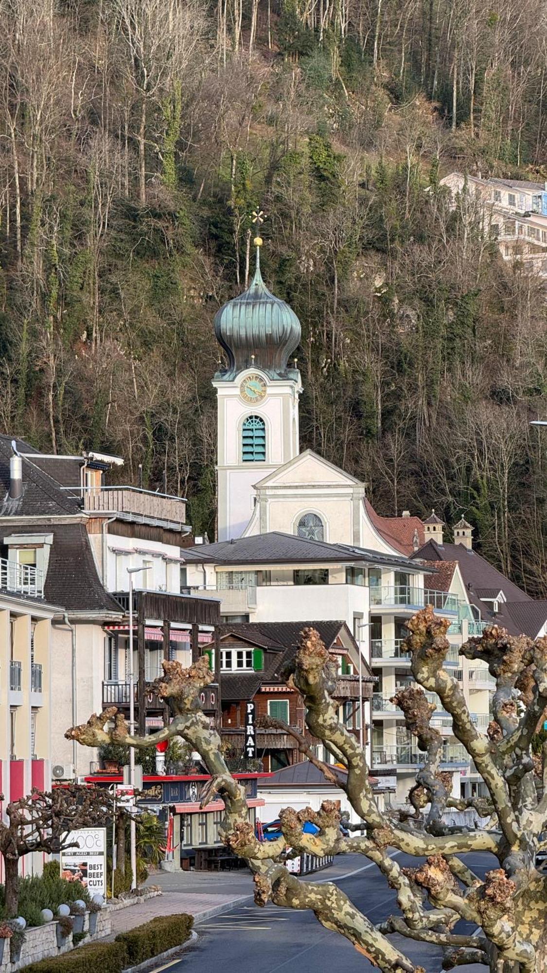 Seehotel Schwert Gersau Bagian luar foto