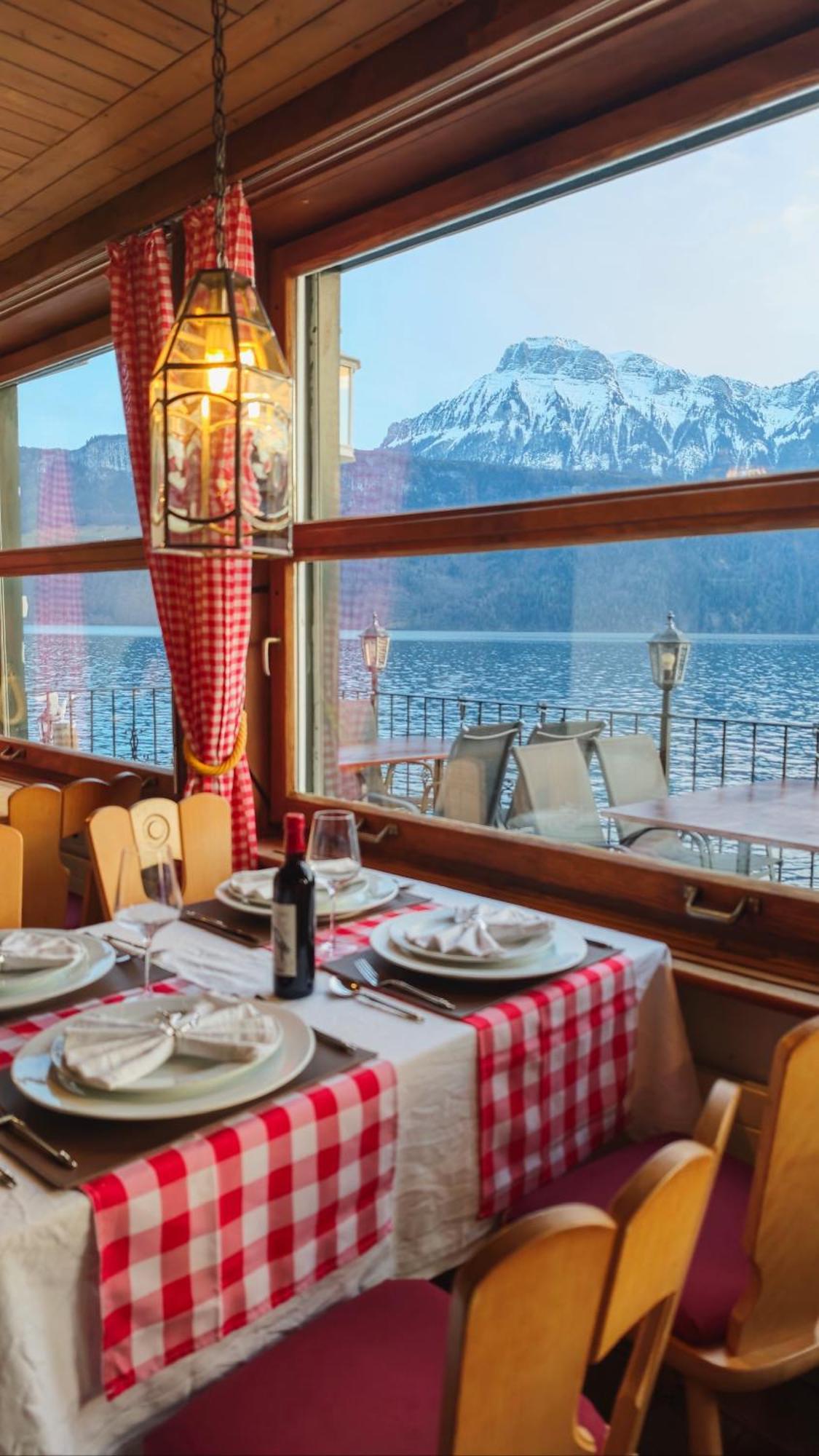 Seehotel Schwert Gersau Bagian luar foto