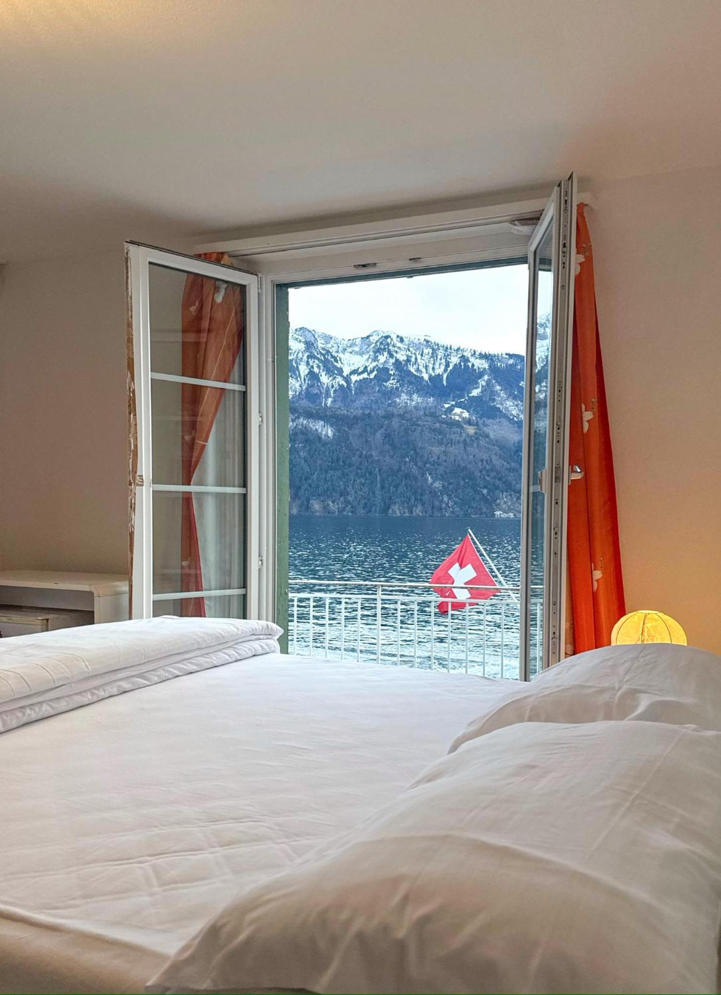 Seehotel Schwert Gersau Bagian luar foto