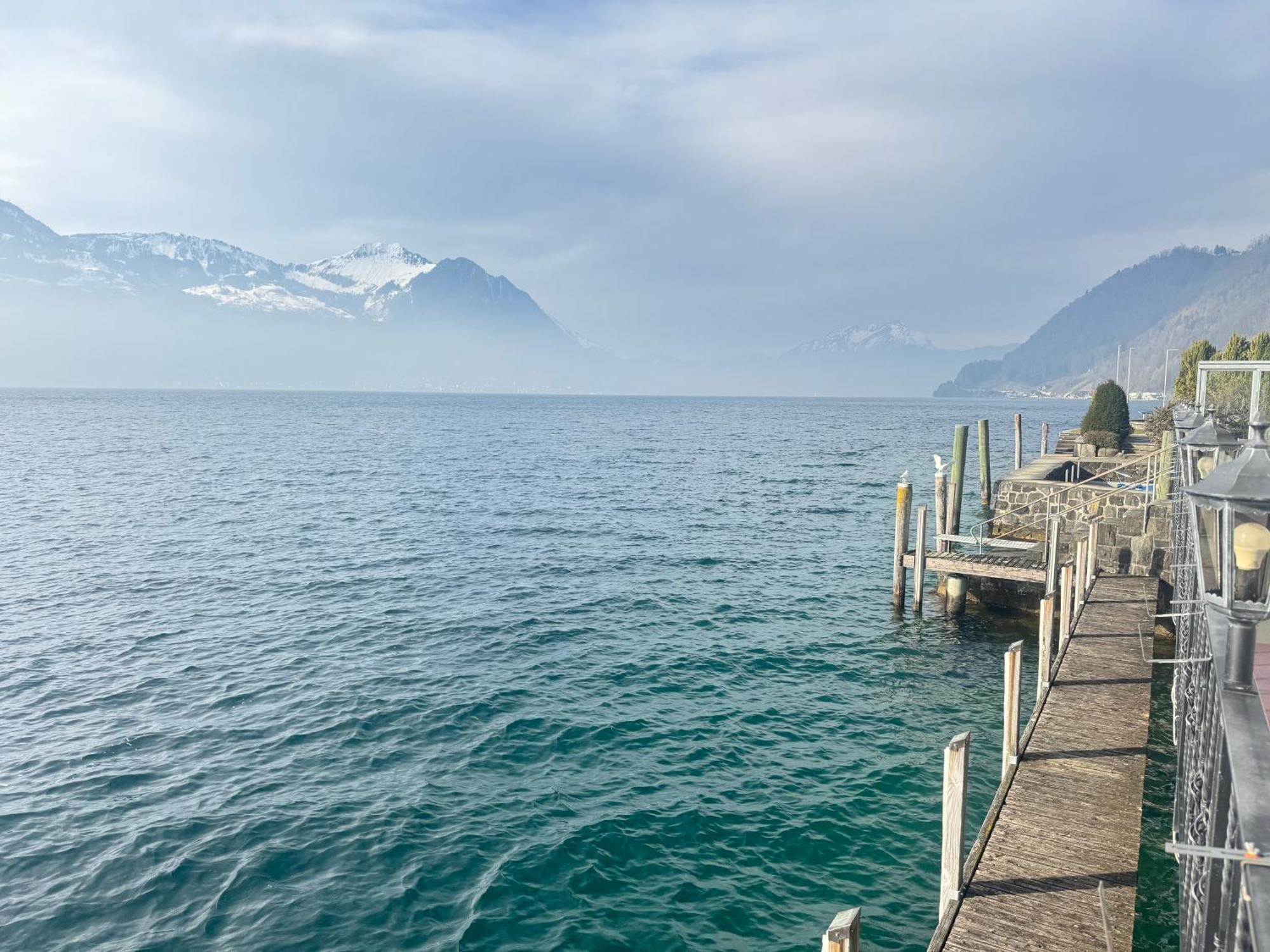 Seehotel Schwert Gersau Bagian luar foto