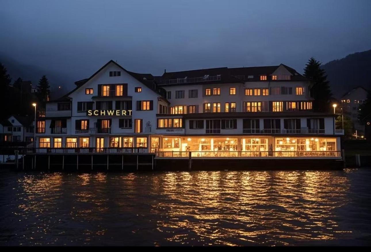 Seehotel Schwert Gersau Bagian luar foto